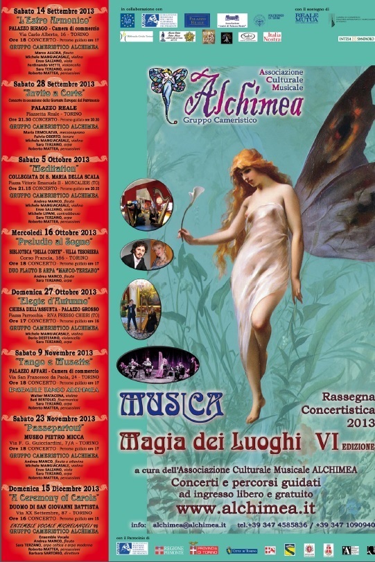 Musica Magia dei Luoghi VI LOCANDINA Alchimea